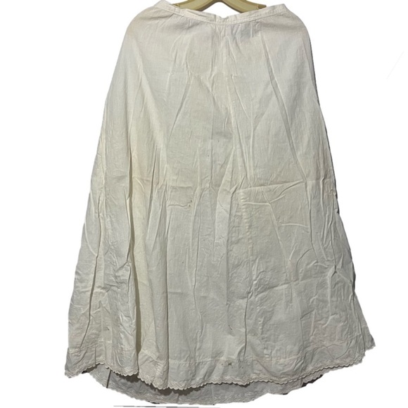 Petticoat handmade 1800’s size Small vintage - Picture 1 of 3